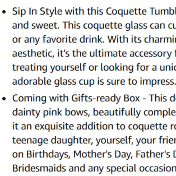 Pink Hearts & Bows Tumbler - Picture 8 of 9